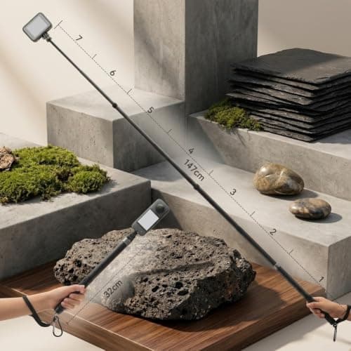 Extendable Selfie Pole 1.5m for Travel Vlogging(1.5m) — view 3