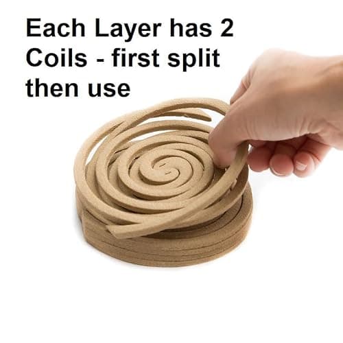 Mosquito Repellent Coils 10-Pack 2 Metal Stands for Patio Outdoor Garden — view 4