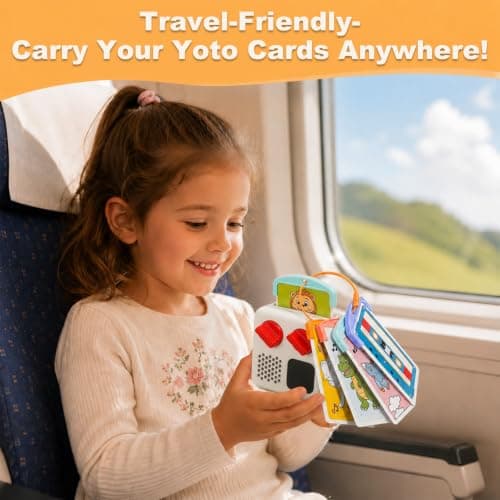 20 Pcs Card Holder for Yoto Efficient Kids Travel Carrier Reusable Plastic Cards Storage Case with 20 Ring Loops Portable ABS Storage Organizer Durable Card Holders for Student Professionals — view 6