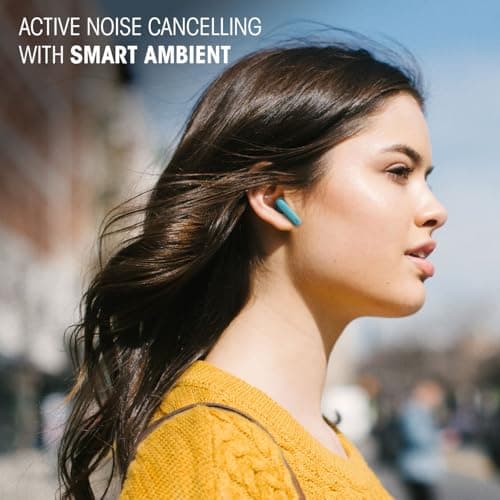 JBL Wave Flex 2, Wireless Bluetooth Earbuds with 40h Playtime, JBL Pure Bass Sound, Smart Ambient Technology, IP54 Water and Dust Resistant, Multi-Point Connection, Open-Back Stick Design, Black — view 4