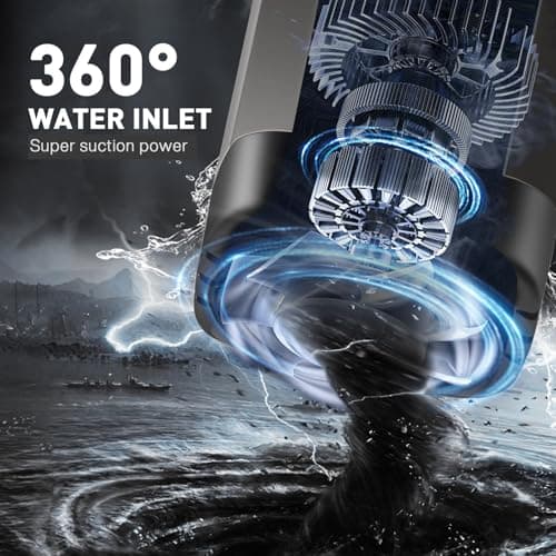 7800mAh Upgrade Portable Camping Shower with Digital Display & Temperature — view 4