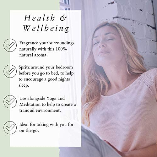 Absolute Aromas Natural Lavender Room Spray 30ml with Pure Lavender (Lavandula Angustifolia) Essential Oil - A Light, Crisp and Calming Aroma - 100% Pure, Natural, Vegan, Undiluted and Cruelty-Free — view 3