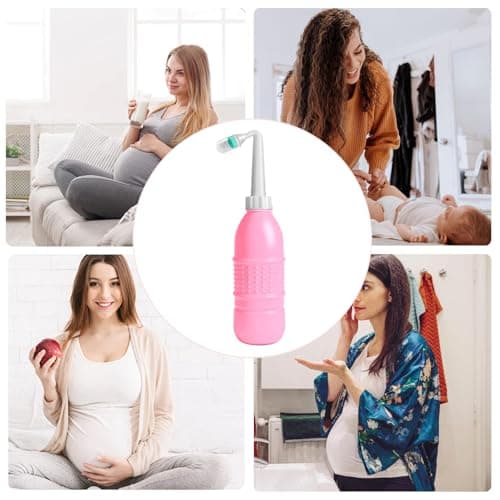 Cleansing Bottle for Women - Reusable Douche Bottle, Women Hygiene Kit, Travel Vaginal Rinse, Soft Tip Washer | Ergonomic Feminine Cleansing Solution for Postpartum Care Home Use Outdoor Convenience — view 4