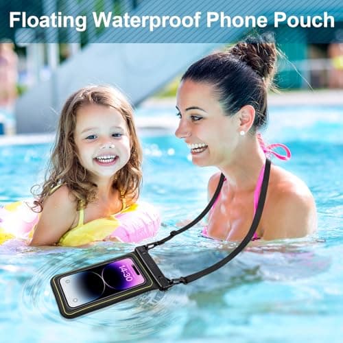 MR.LUYU Floating Waterproof Phone Pouch, IPX8 Dry Bag Case Up to 6.7" — view 2