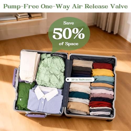 ByYear Travel Laundry Bag for Dirty Clothes, Waterproof Compression Bag — view 5