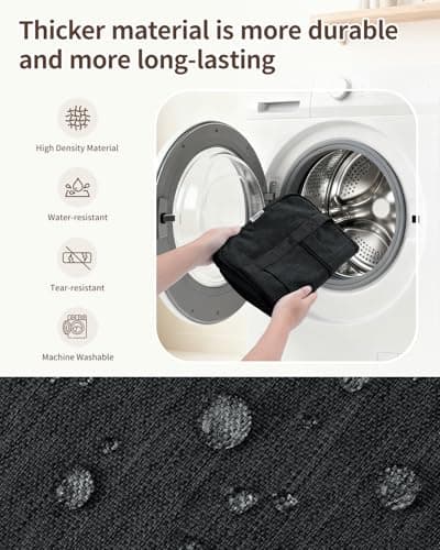 Narwey for Ryanair Cabin Bags 40x30x20 Underseat Ryan Air Foldable Travel Duffel Hospital Bag Overnight Weekend Carry on Luggage Bags for Women and Men 20L (Black) — view 5