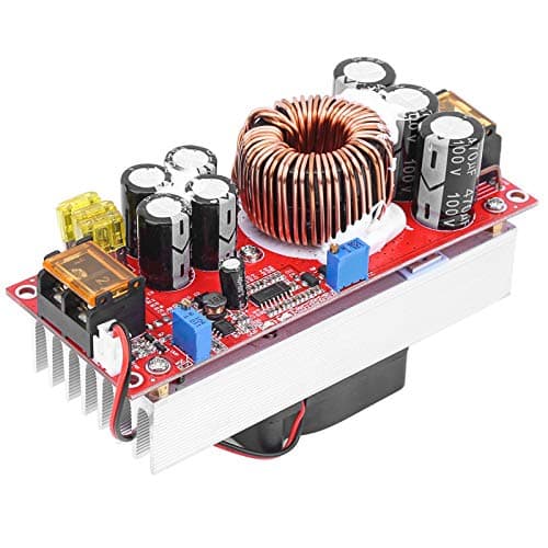 DC to DC Power Converter 10-60V to 12-97V 1500W 30A Voltage Step Up Boost Converter CC CV Power Supply Module