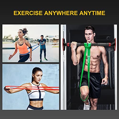 Nsyee Resistance Bands Pull Up, Heavy Exercise Band for Strength Training — view 3