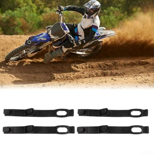 Motorcycle Headlamp Mounting Bands Black Rubber Motorcycle — view 3