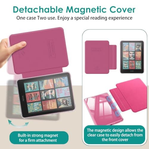 FINTIE Detachable Case for Kindle Paperwhite 12th Gen 2024/Kindle Colorsoft — view 3