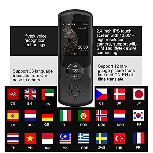 Instant Translator Voice Device with 13MP Camera - Real-time Language Translation Technology — view 6