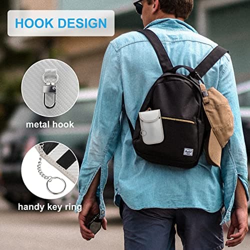 Diyife 2 Pack Faraday Pouch, RFID NFC Car Key Signal Blocker Pouch, Full Shielding Keyless Entry Anti-Theft Relay Attack Faraday Bag for Car Motorcycle Keys, Bank Cards and ID Cards, Silver — view 6