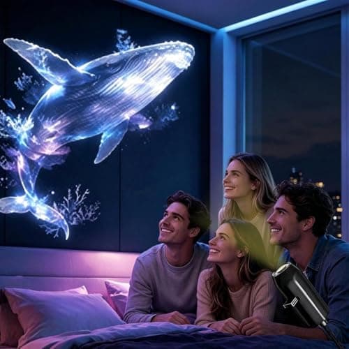 Plug-and-Play HD Star Projector, 360° Rotating USB Galaxy & Moon Projector Night Light, Planetarium Star Projector for Relaxing Meditating Bedroom Kids Room Living Room Ceiling Wall(Butterfly Ocean) — view 3