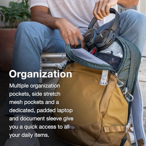 Osprey Nebula Unisex Lifestyle Backpack, 32L, Atlas Blue Heather — view 4