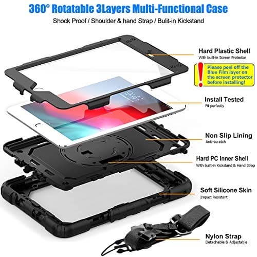 SEYMAC stock Case for iPad Mini 5 / Mini 4 7.9 Inch (2019/2015) — view 6