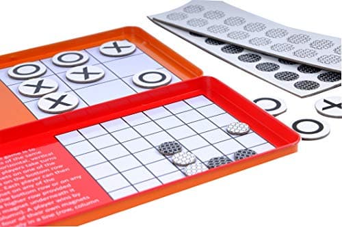 The Purple Cow PC36TGTIC 4 in A Row and Tic Tac Toe Magnetic Travel Game — view 2