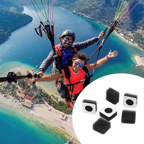 EIMSOAH Mic Wind Muff Noise Reduction Sponge for X4 X3 Camera, Windproof Cotton Accessory for Action Camera Mic Windscreen for Clear Sound Recording, 6pcs, Ideal for Outdoor Enthusiasts — view 5