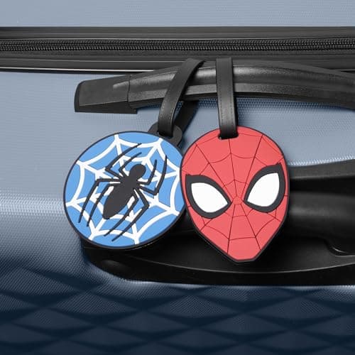 Marvel Spiderman Red & Blue 2 Piece Luggage Tags VT700917L.PH — view 2