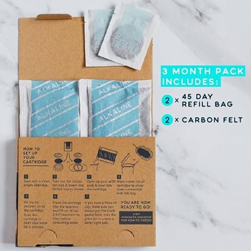 Phox Refill Pack for Phox Filters - 3 Month Supply (Alkaline) — view 3