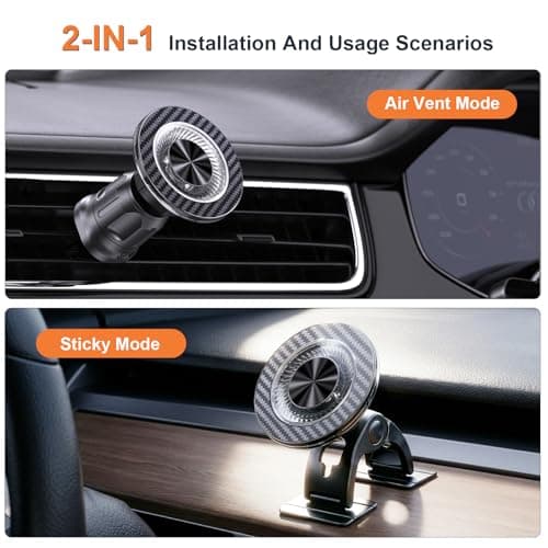 MOKPR for Magsafe Car Mount, Magnetic Phone Holder for Cars — view 2