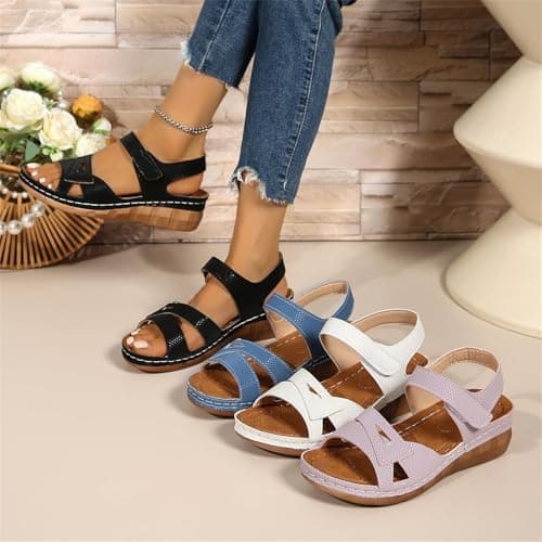 Womens Plantar Fasciitis Orthotic Sandals with Arch Support — view 3