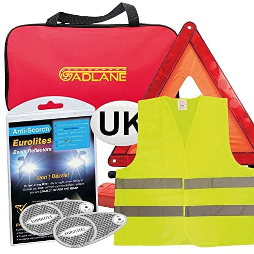 GADLANE 4 Piece Car Travel European Driving Kit