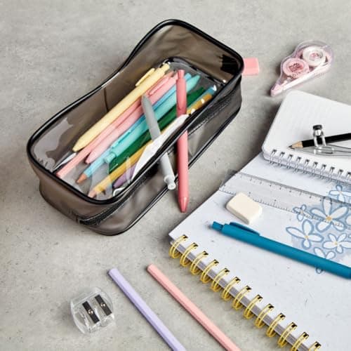 Soul Projekt Large Clear Pencil Case for Back to School — view 2