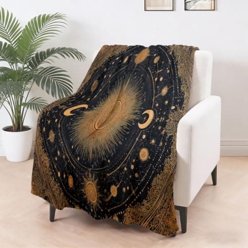 Flannel Blanket, 130x150 cm Soft Comfortable Blankets — view 4