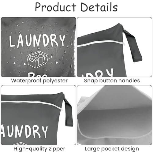 2 PCS Travel Laundry Bags — view 3