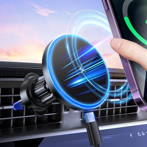 for Magsafe Car Mount Charger [15W Fastest Charging] with 3FT USB C Cable