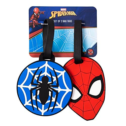 Marvel Spiderman Red & Blue 2 Piece Luggage Tags VT700917L.PH — view 6