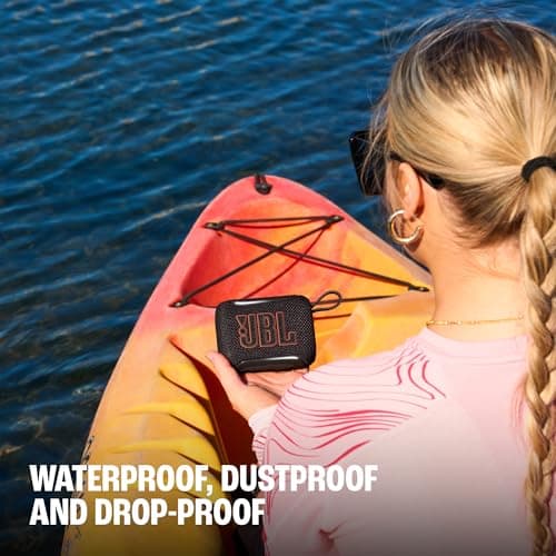 JBL Go 5, Ultra‑Portable Bluetooth Speaker, Waterproof, Black — view 6