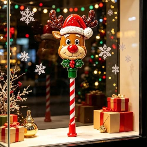 Snowman Card Holder Wand, Tap To Pay Payment Prop For Winter Holiday Cospla — view 6