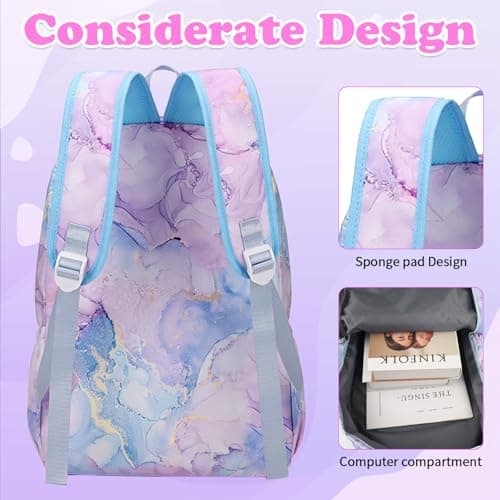 K Pop School Backpack, 3 Piece Set with School Bag Lunch Bag Pencil Case — view 4