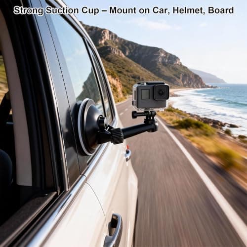 11-in-1 Action Camera Accessories Kit, Adjustable Chest Head Mount Bundle — view 5