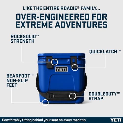 YETI Roadie 24 Cool Box, Royal Blue — view 3