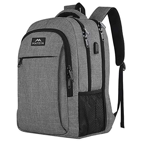 MATEIN Laptop Backpack 17.3" Large Anti-Theft Backpack, Rucksack for Men — view 4