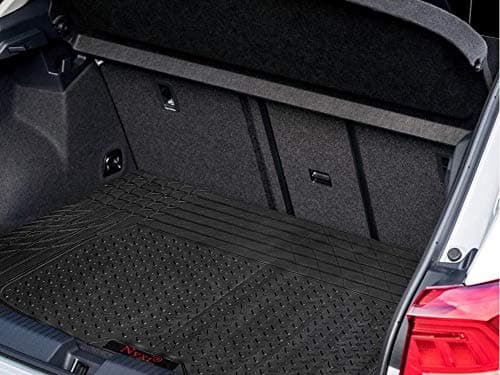 Nyxi Rubber Car Boot Mat Liner (120cm X 80cm) Universal Non-Slip Deep-Dish Heavy-Duty Rubber for Cars SUV Truck and VAN, Waterproof, All Weather — view 3