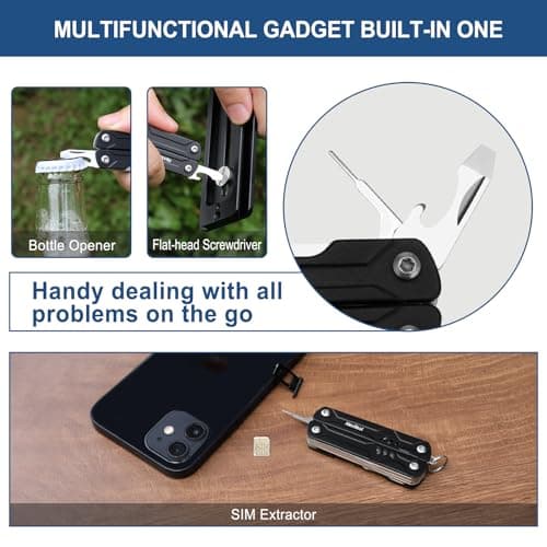 NexTool TSA Mini Sailor Lite Keychain Bladeless Multitool — view 5
