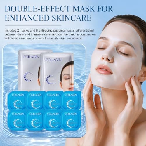 Collagen Skincare Set, Gifts for Women Skin care Set, Pamper Gifts Kits — view 5