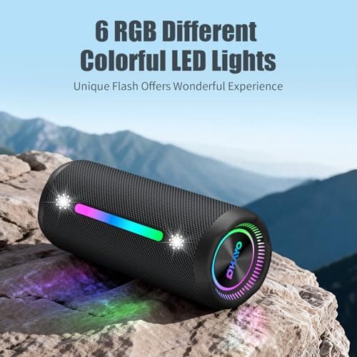 OHAYO Bluetooth Speaker with LED Light 35W HIFI Outdoor Loud Speaker — view 2