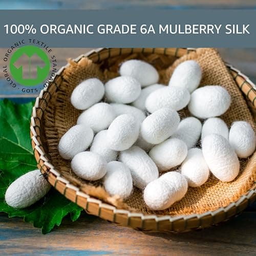 Millie & Boo Silk Sleep Mask - 100% Pure Organic Mulberry 19 Momme Silk Eye Mask for Sleeping |Comfortable Eye Mask with Elastic Band for Women & Men - Gift Box Included (Light Pink) — view 2