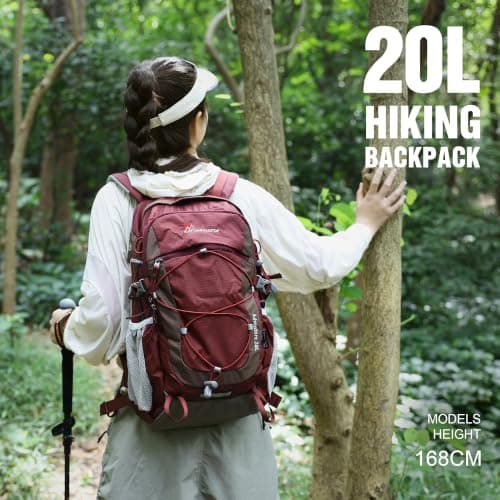 MOUNTAINTOP 20L Hiking Backpack Lightweight Rucksack for Men Women — view 2
