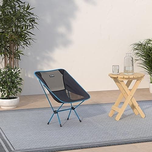 Helinox Chair One Original Lightweight Compact Folding Camping Chair Black/Blue, 0.89kg Outdoor Chairs, Camping Chairs for Adult,Portable Chairs for Outside, Backpacking, Picnic, Adventures — view 2
