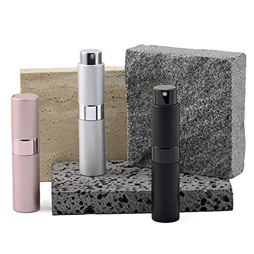 Toureal Travel Perfume Atomiser Refillable, 8ml Spray Bottle，3Pcs,Pink — view 4