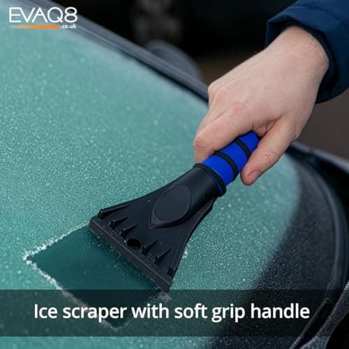 EVAQ8 Professional Winter Car Survival Kit - 20-Piece Vehicle Emergency Kit with Long-Life Food, Drinking Water, Thermal Shelter, Folding Shovel, Wind-Up Torch & First Aid | Fleet & Utility Vehicles — view 4