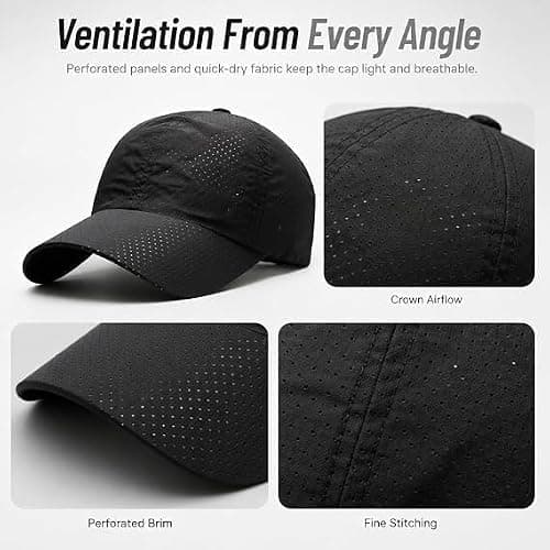 Sunscreen Breathable Baseball Cap，Navy — view 5