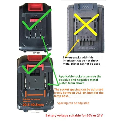 Professional-Grade Portable Work Light, Red — view 5