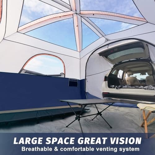 UNP Car Tent for Camping, 6 Man Tent Waterproof Family Tent — view 5