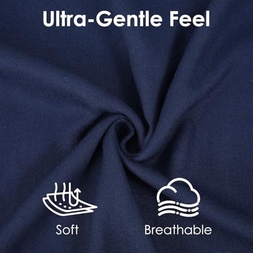 Abeillo Shawl Wraps for Women, Soft Pashmina Shawl with Fringes Blanket Wrap for Wedding Evening Dresses, Travel Accessory (Navy Blue) — view 4
